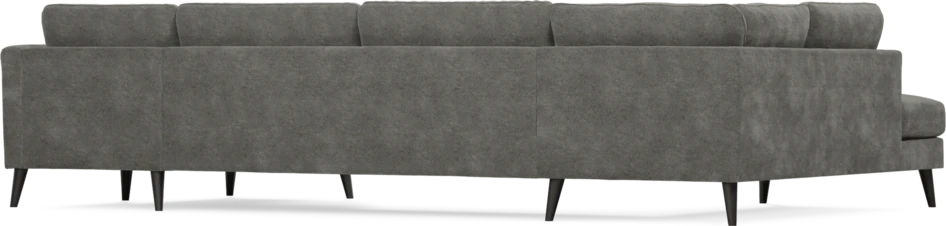 Bridge - 3-sits soffa med divan vänster och schäslong höger - Grå