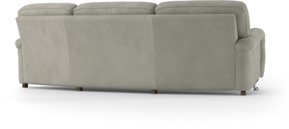 Oxford - 3-sits soffa svängd - Grå