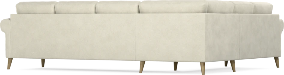 Eden - Hörnsoffa, 2+3-sits - Vit