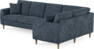 Eden - Hörnsoffa, 3+1-sits - Blå