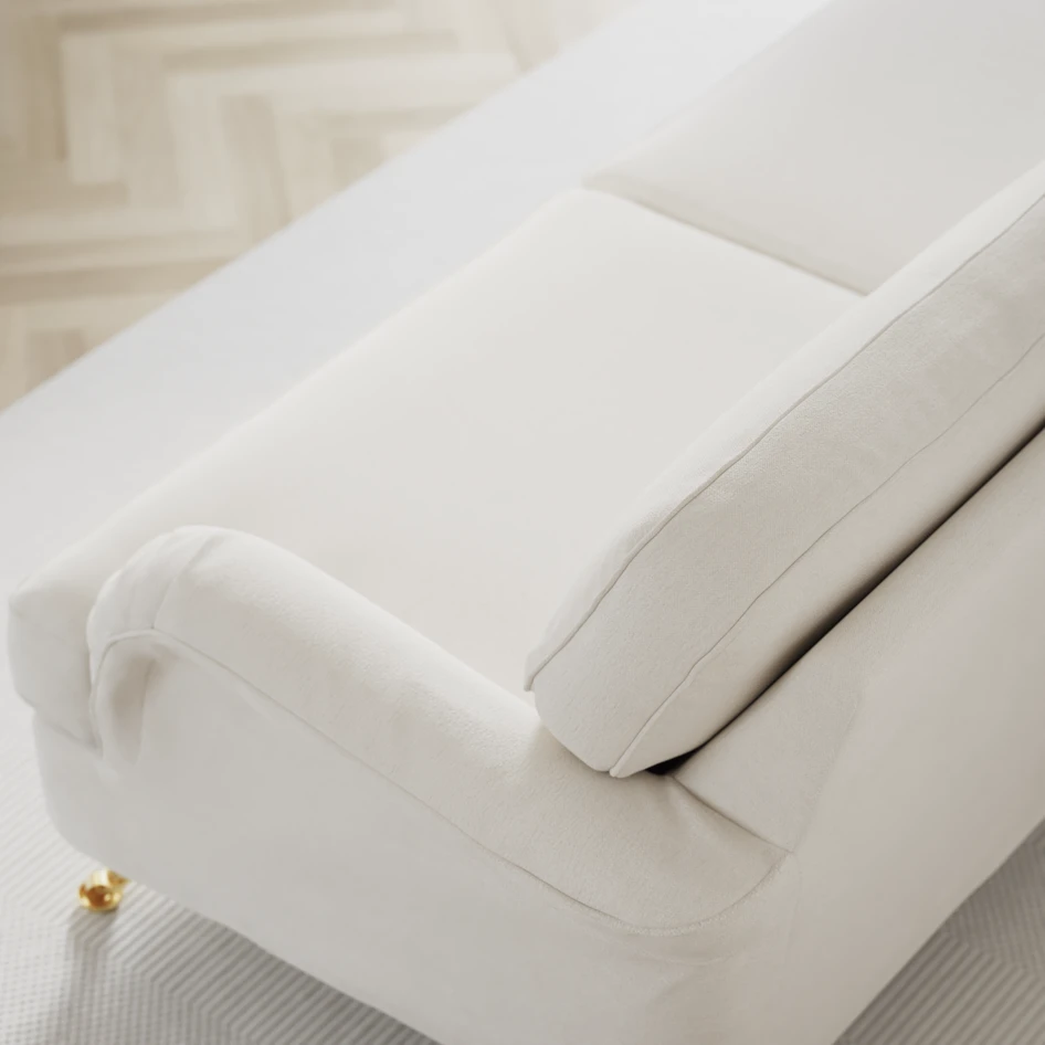 Oxford - Hörnsoffa 2+2-sits - Vit