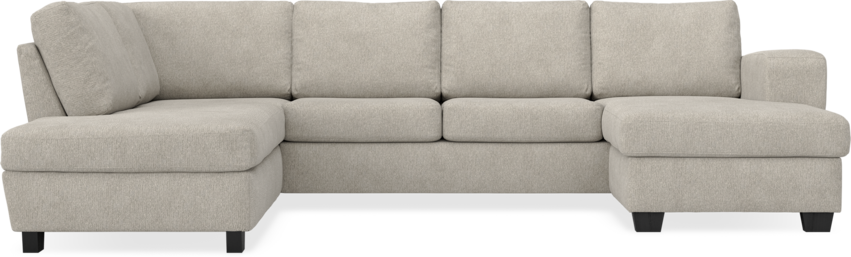 Friday - 3-sits soffa med divan vänster och schäslong höger - Beige