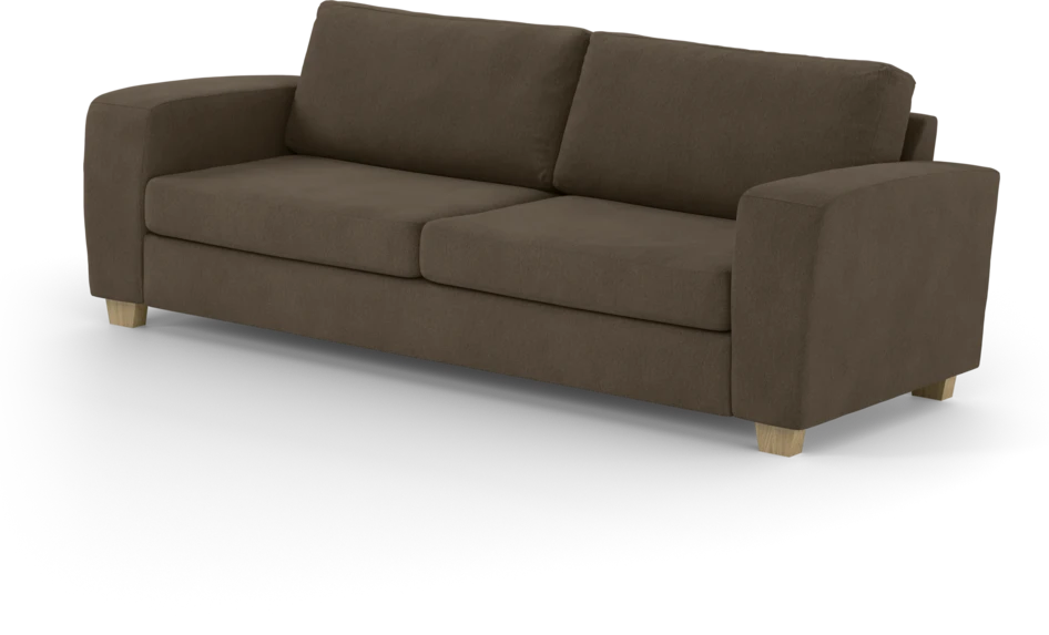 Friday - 3-sits soffa - Brun