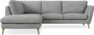 Madison Lux - 2-sits soffa med divan vänster - Vit