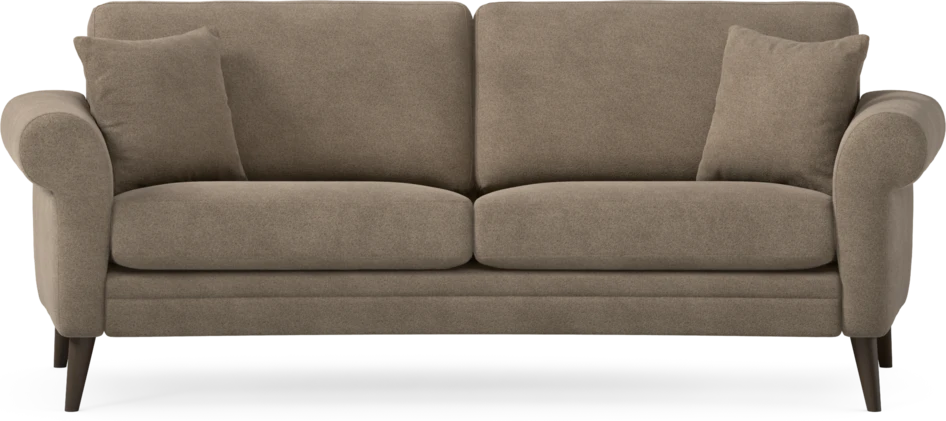 Eden - 2,5-sits soffa svängd - Brun