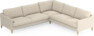 Winston - Hörnsoffa, 3+2-sits - Beige