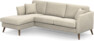 Eden - 2,5-sits soffa med schäslong - Beige