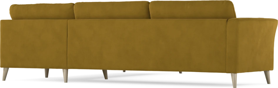Bridge - Hörnsoffa, 3+2-sits - Gul