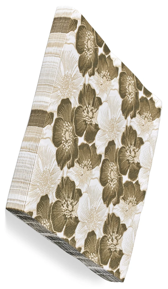 Vivienne - Servett, 33x33 cm, 20-pack - Brun