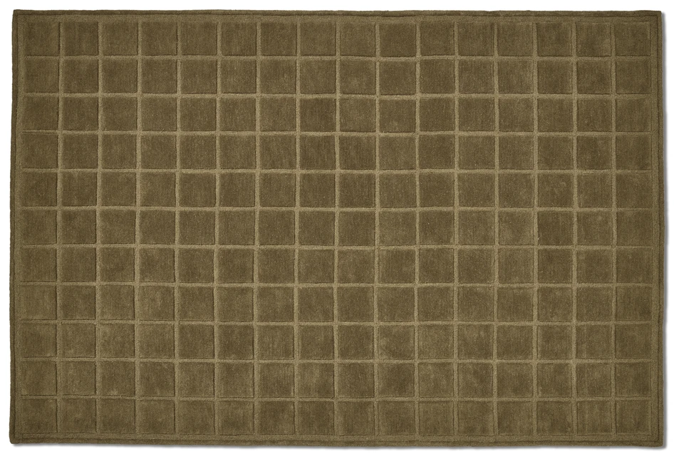 Gino - Ullmatta, 200x300 cm - Grön