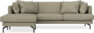 Harper - 4-sits med schäslong vänster - Beige