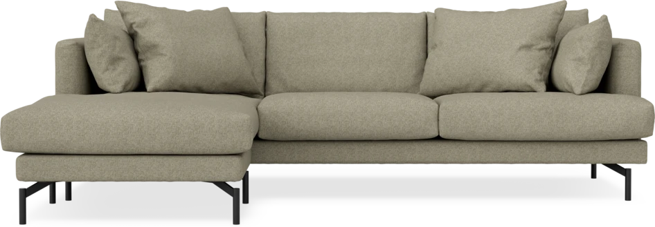 Harper - 4-sits med schäslong vänster - Beige