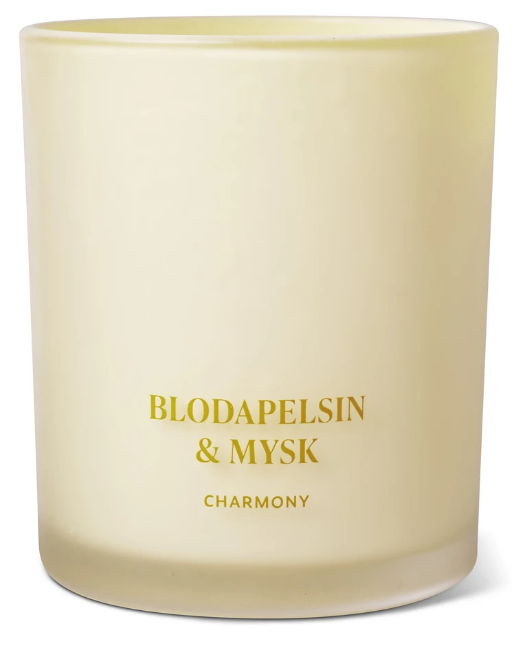Charmony - Doftljus, brinntid 41 h, 290 gr - Gul