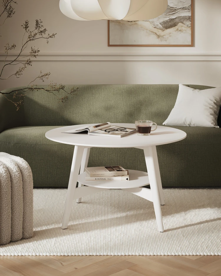 Ester - Soffbord, Ø 85 H 50 cm - inspiration