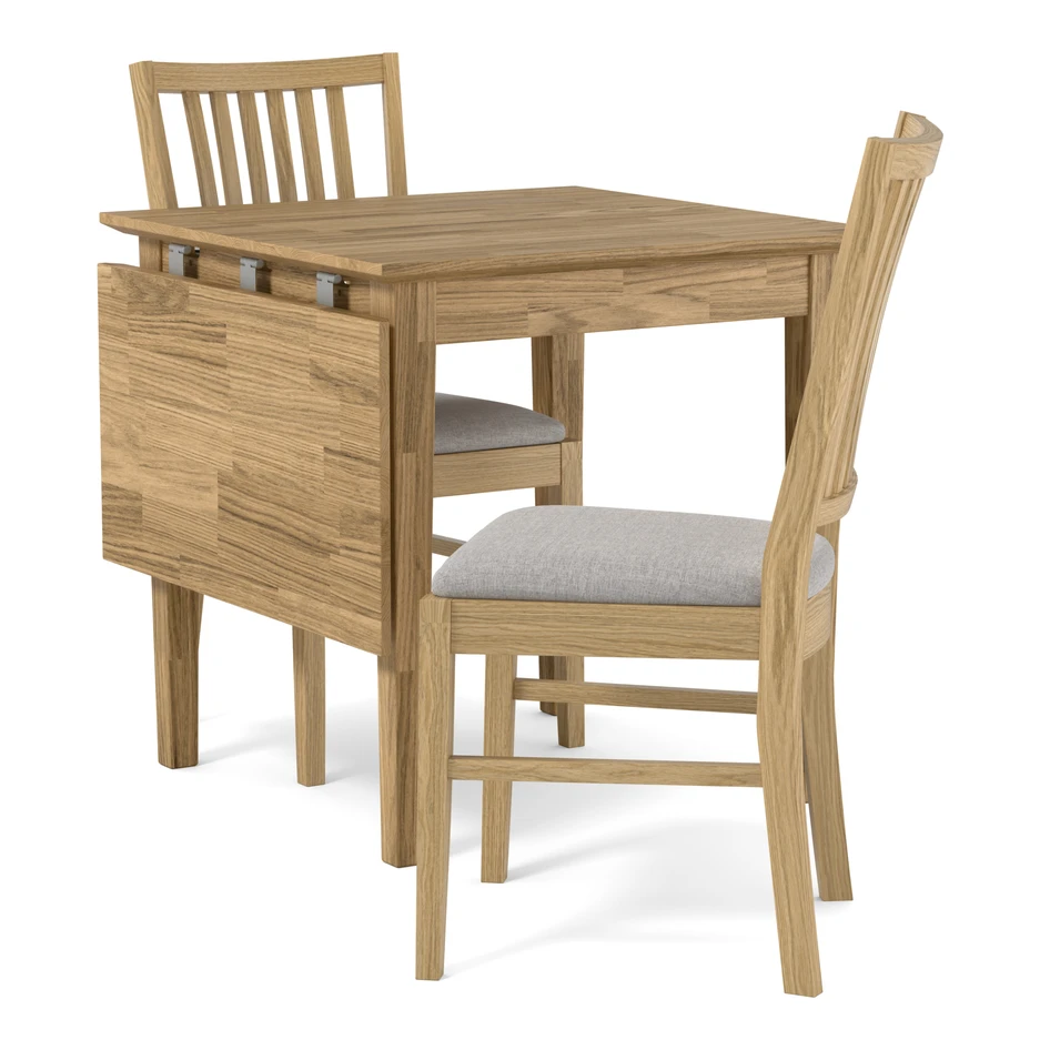 Ekerö - Matgrupp med 2 stolar Ekerö - Beige