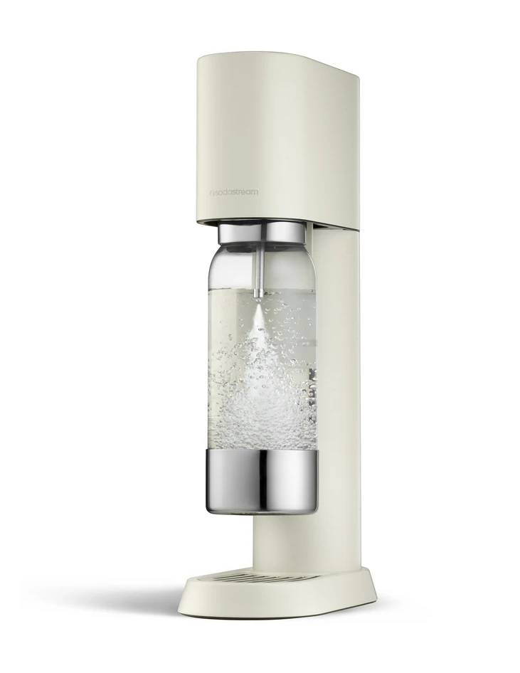 SodaStream Ensö - Kolsyremaskin  matt sand H42 +1l flaska D22,6 - Beige