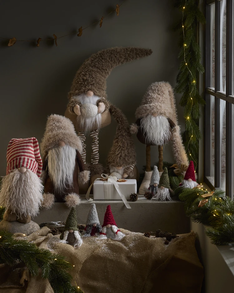 Arne - Tomte, L17 B14 H60 cm - inspiration