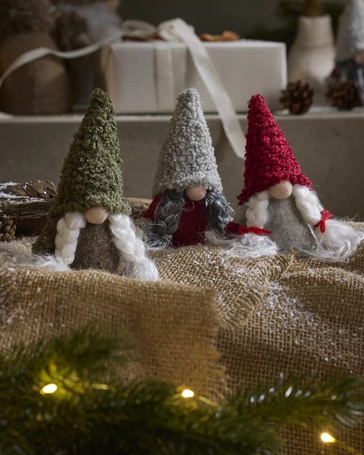 Lussa - Tomte, H15 B7 cm - inspiration