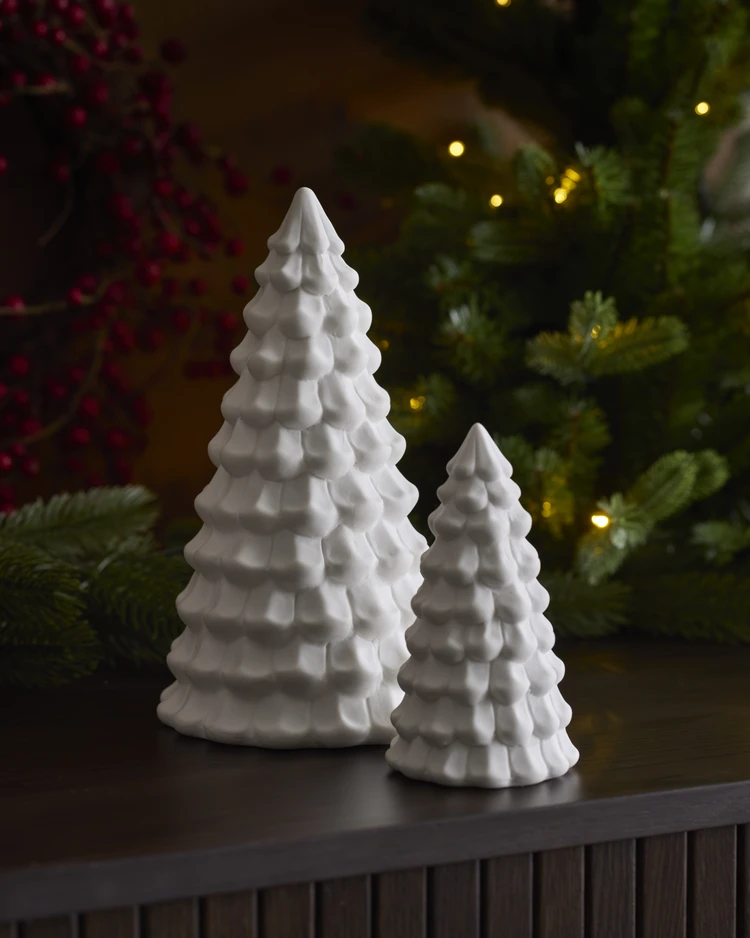 Fjell - Prydnadsföremål med LED-belysning, H14,5 Ø8 cm - inspiration