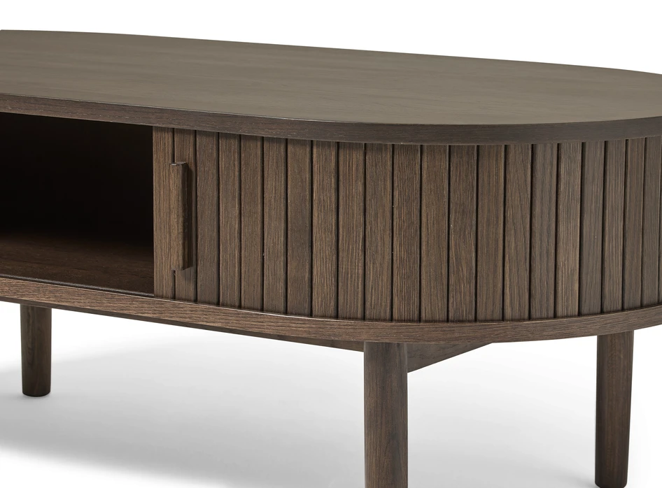 Judit - Soffbord, 120x60x45 cm - Brun