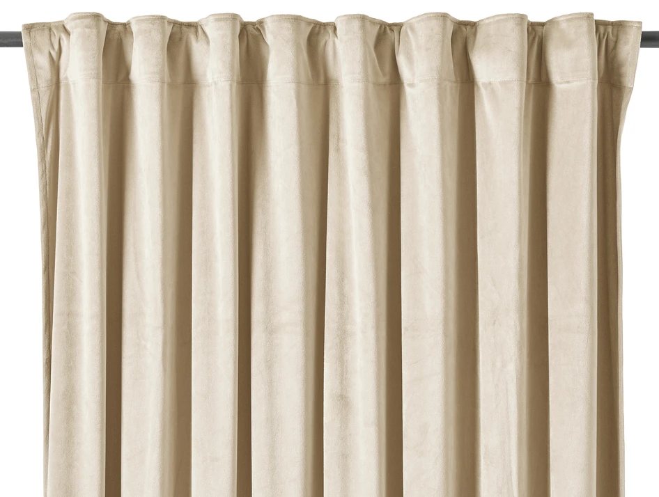 Gabrielle  - Gardin, 2-pack,135x250 cm - Vit
