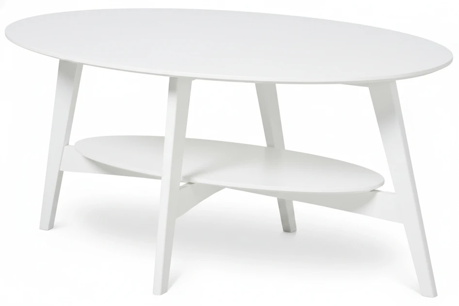 Ester - Soffbord, 110x60x50 cm - Vit