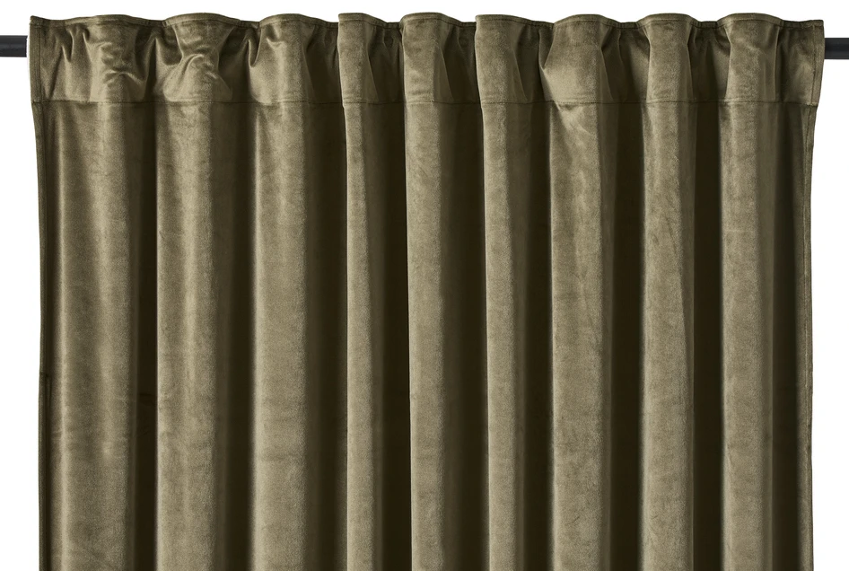 Gabrielle  - Gardin, 2-pack, 135x250 cm - Grön