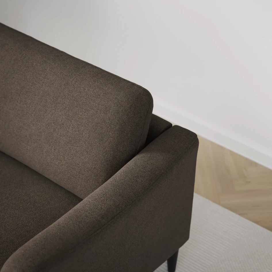Bridge - 2-sits soffa - Brun