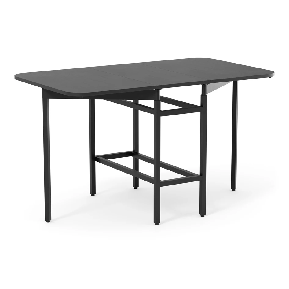 Uppland - Matbord, L 27-147 cm - Svart