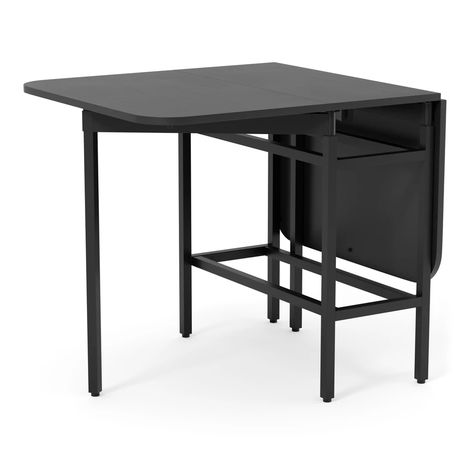 Uppland - Matbord, L 27-147 cm - Svart