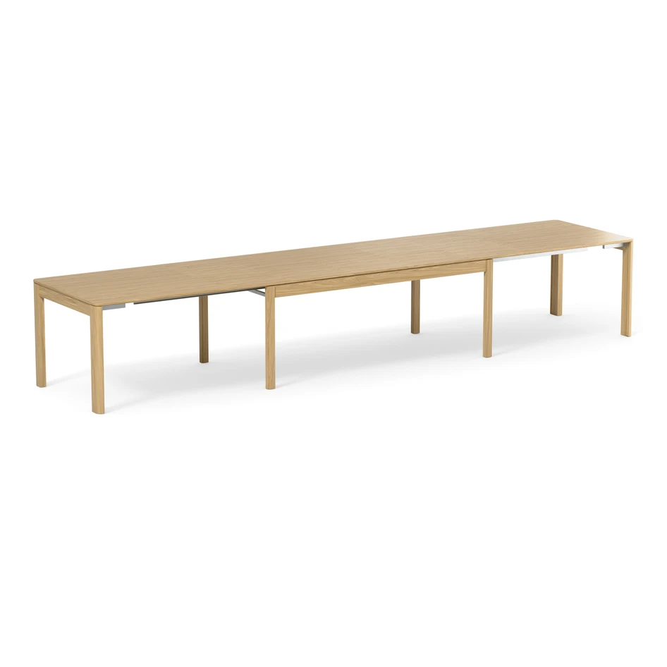 Arino - Matbord, 200-302 cm - Beige
