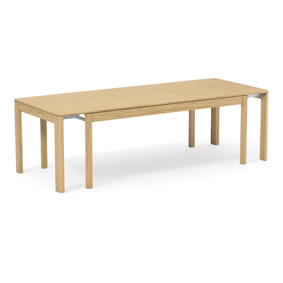 Arino - Matbord, 200-302 cm - Beige