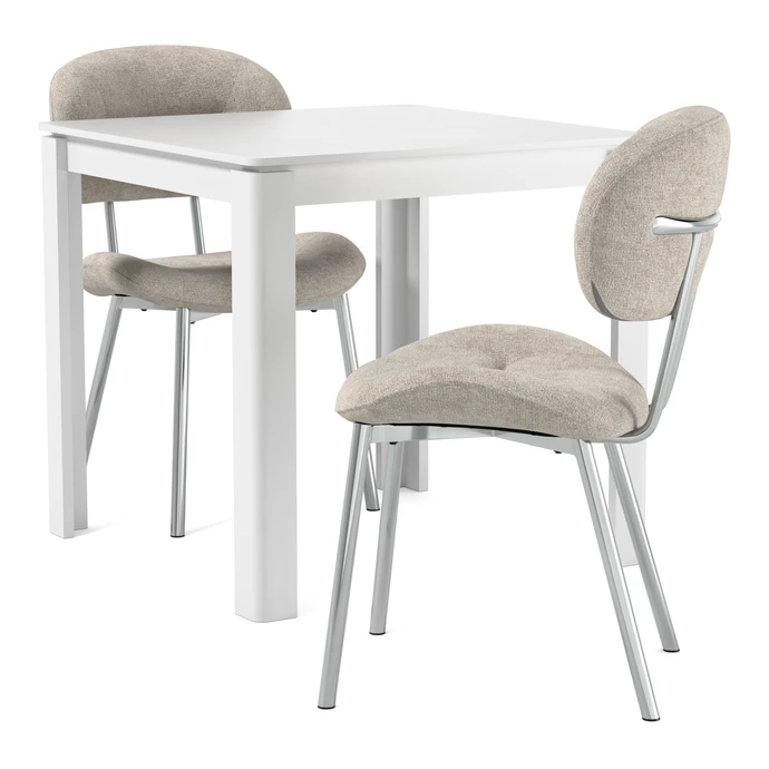 Mori, Matgrupp med 2 stolar Carol