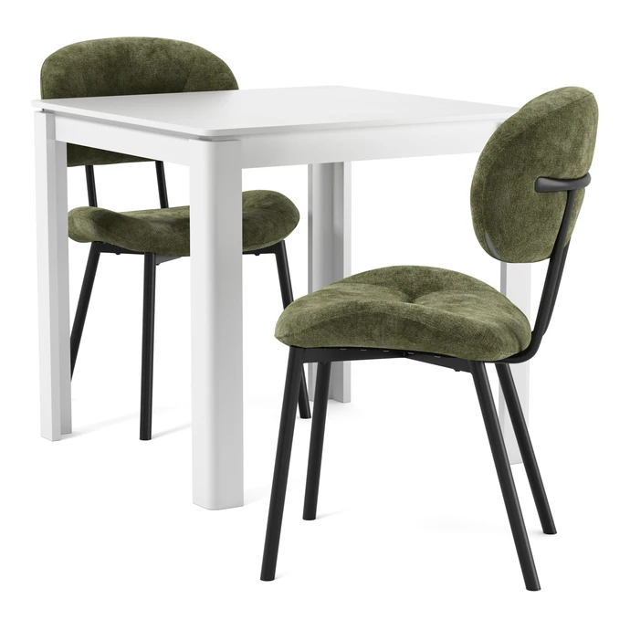 Mori, Matgrupp med 2 stolar Carol
