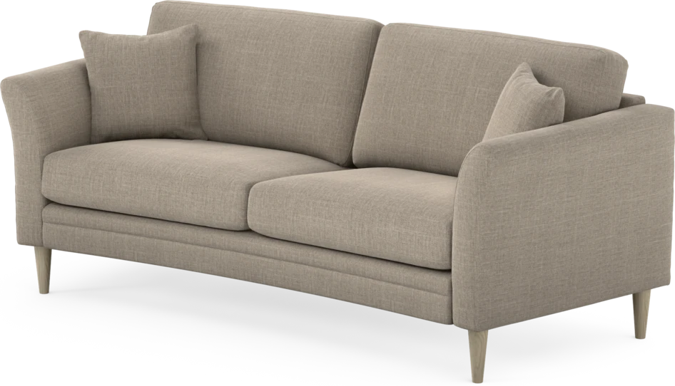 Eden - 2,5-sits soffa svängd - Beige