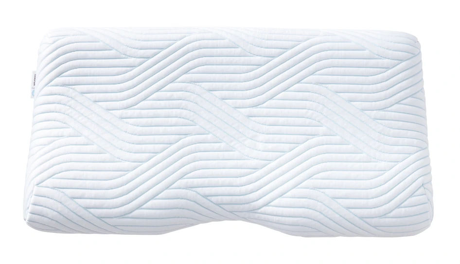 Tempur ErgoPlus SmartCool - Funktionskudde, 54x32 cm, höjd hög - Vit