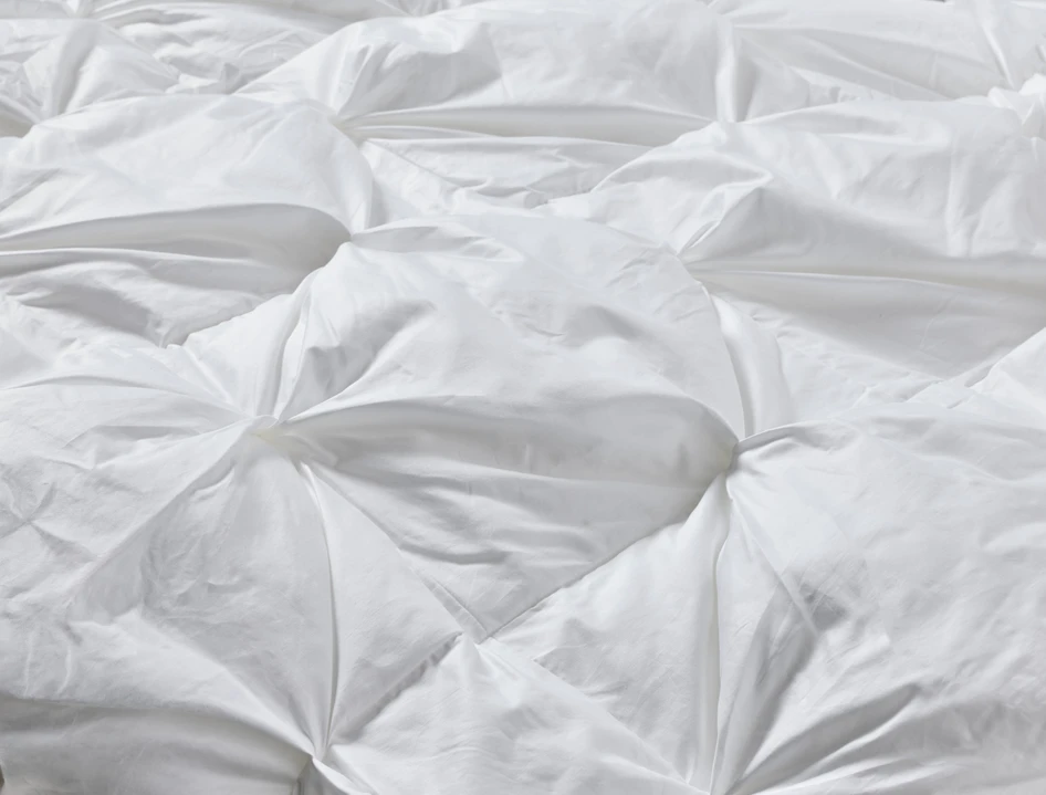 Sockervadd - Fibertäcke, 150x210 cm, medelvarm/varm - Vit