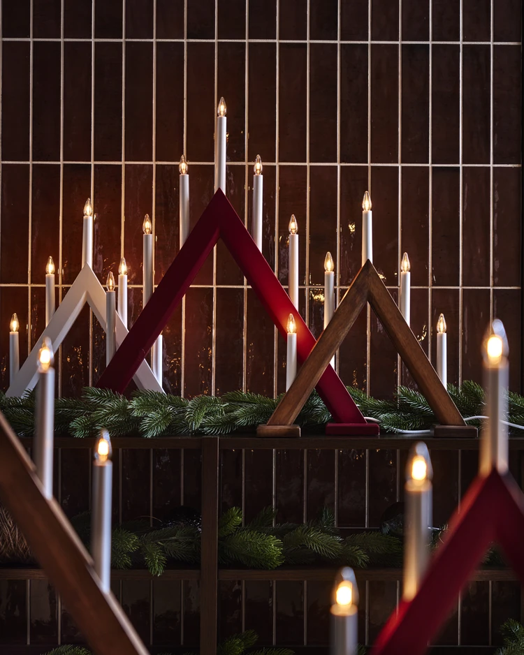 Luma - Adventsljusstake 7-armad - inspiration