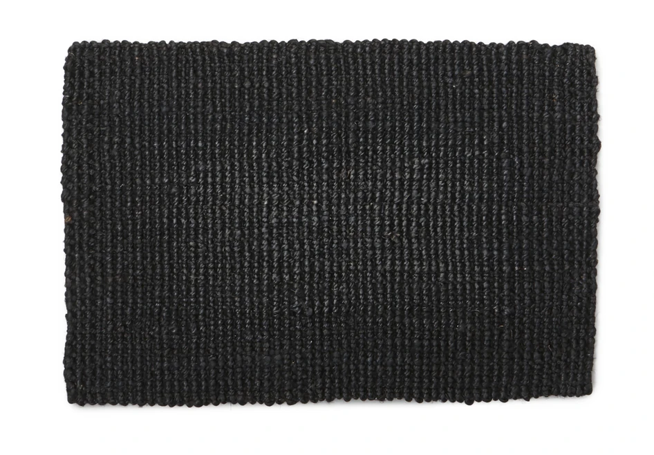 Leksand - Dörrmatta, 60x90 cm - Svart