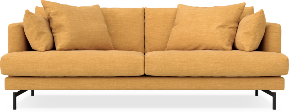 Harper - 3-sits soffa - Gul