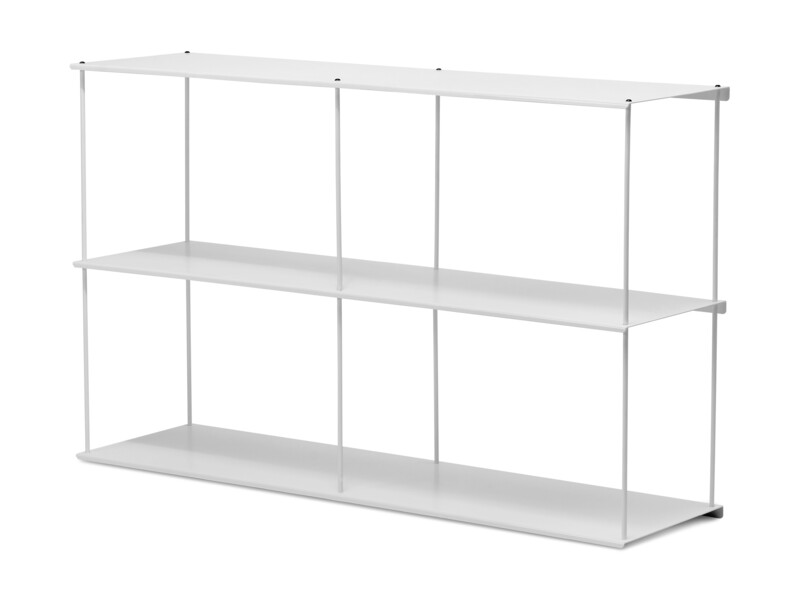 Elton - Vägghylla, B 80 cm - Vit