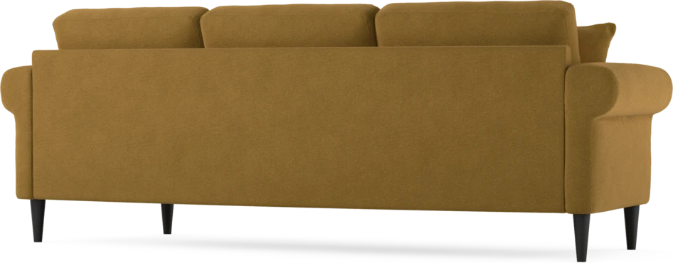 Eden - 3-sits soffa svängd - Gul