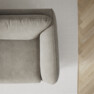 Madison Lux - 3-sits soffa med divan höger - Vit