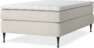 Delux Sense - Kontinentalsäng, enkelsäng 120 cm med bäddmadrass - Beige