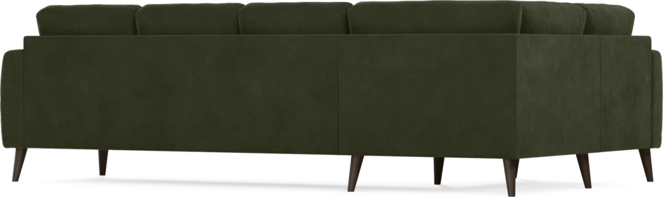Eden - Hörnsoffa, 1+3-sits - Grön