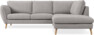 Madison - 2-sits soffa med divan höger - Beige