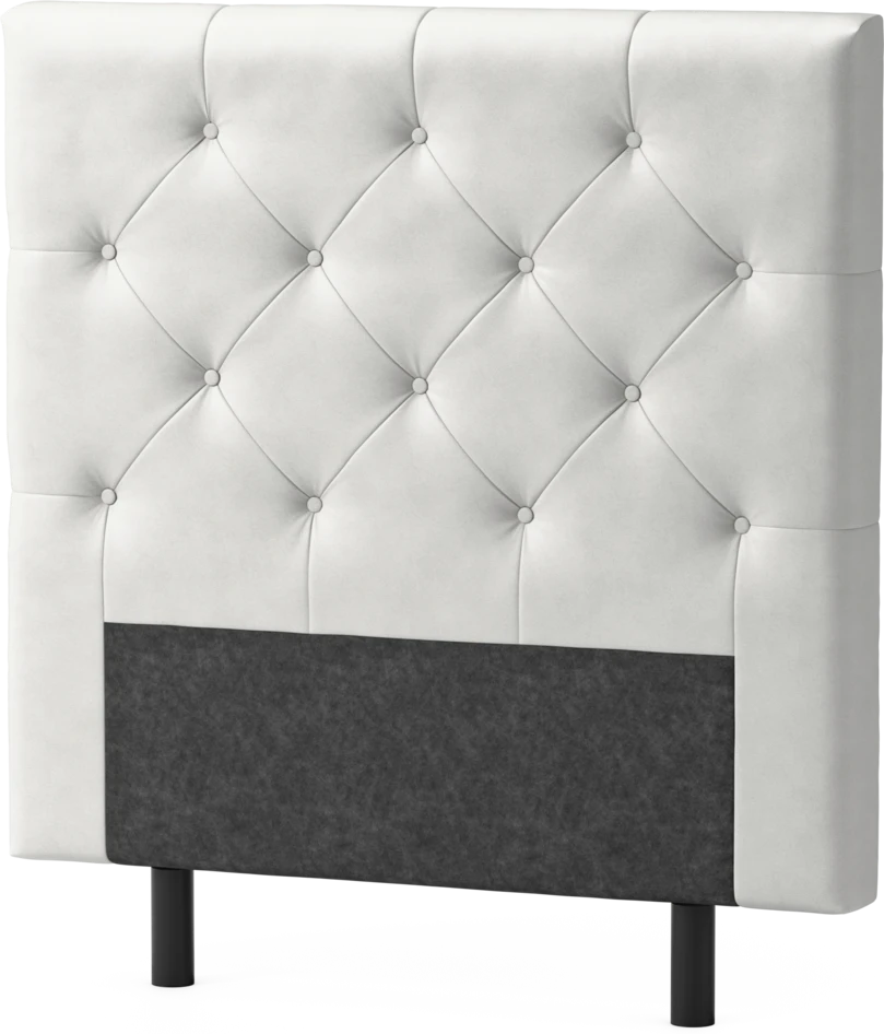 Delux Pikerad Låg - Sänggavel, 90-210 cm