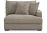 Rossi - 1,5-sits med armstöd höger - Beige