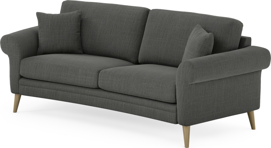 Eden - 2,5-sits soffa svängd - Grå