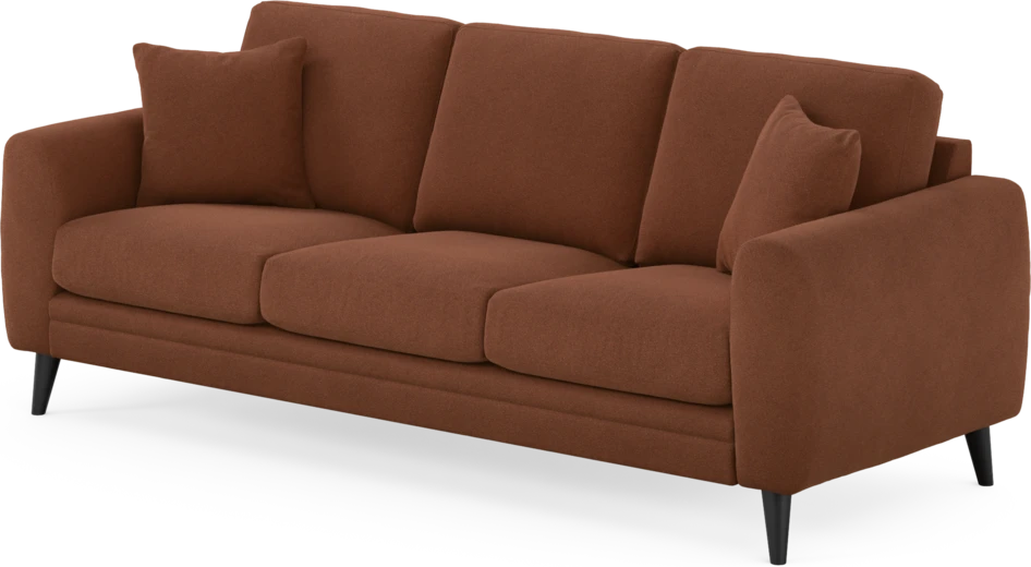 Eden - 3-sits soffa - Orange